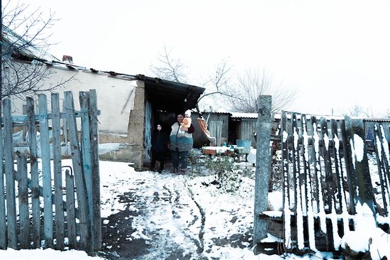 Das Haus von Miras Familie gleicht einer Ruine.